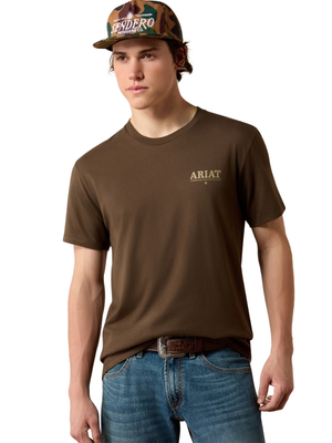 T-Shirt Mountain Bull - Homme