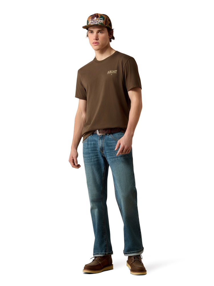 T-Shirt Mountain Bull - Homme