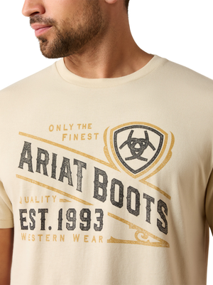 T-shirt Weal Flagree Natural - Homme