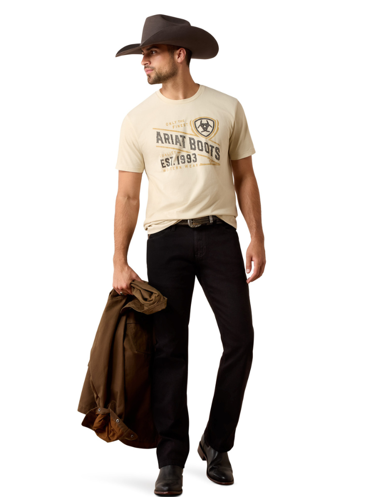 T-shirt Weal Flagree Natural - Homme
