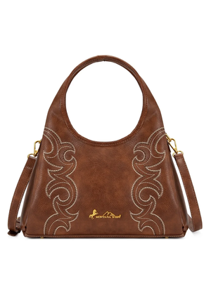 Sac hobo/crossbody Western avec broderie