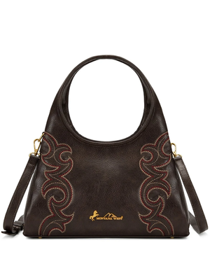Sac hobo/crossbody Western avec broderie