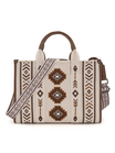 Aztec Retro Arrows Tote/Crossbody Bag