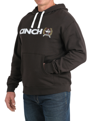 Hoodie Brun avec Logo - Homme
