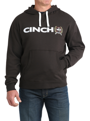 Hoodie Brun avec Logo - Homme