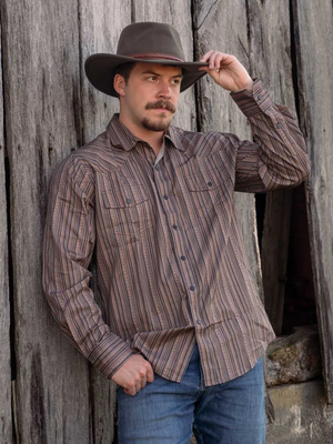 Chemise western High Desert Stripe - Homme