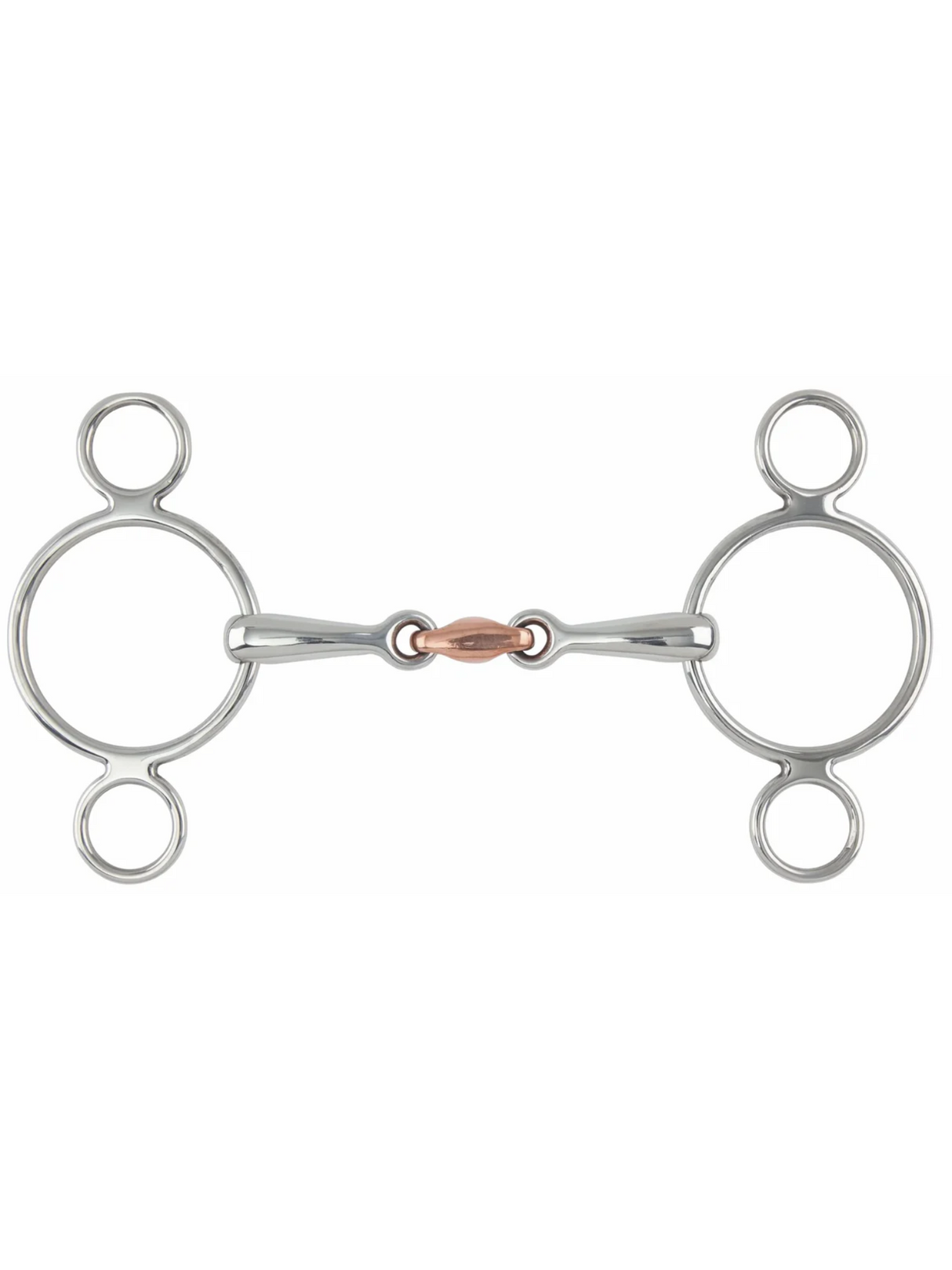 Pessoa Classic Double Jointed Snaffle Bit
