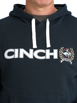 Hoodie Navy avec Logo - Homme