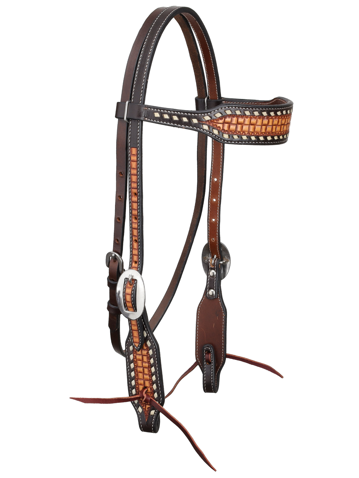 Bride Western à frontal Plains Patch