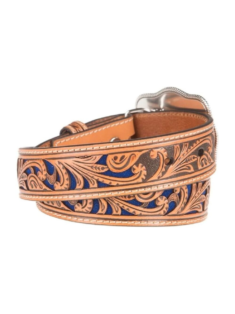Ceinture Piercing Blue avec boucle - Enfant