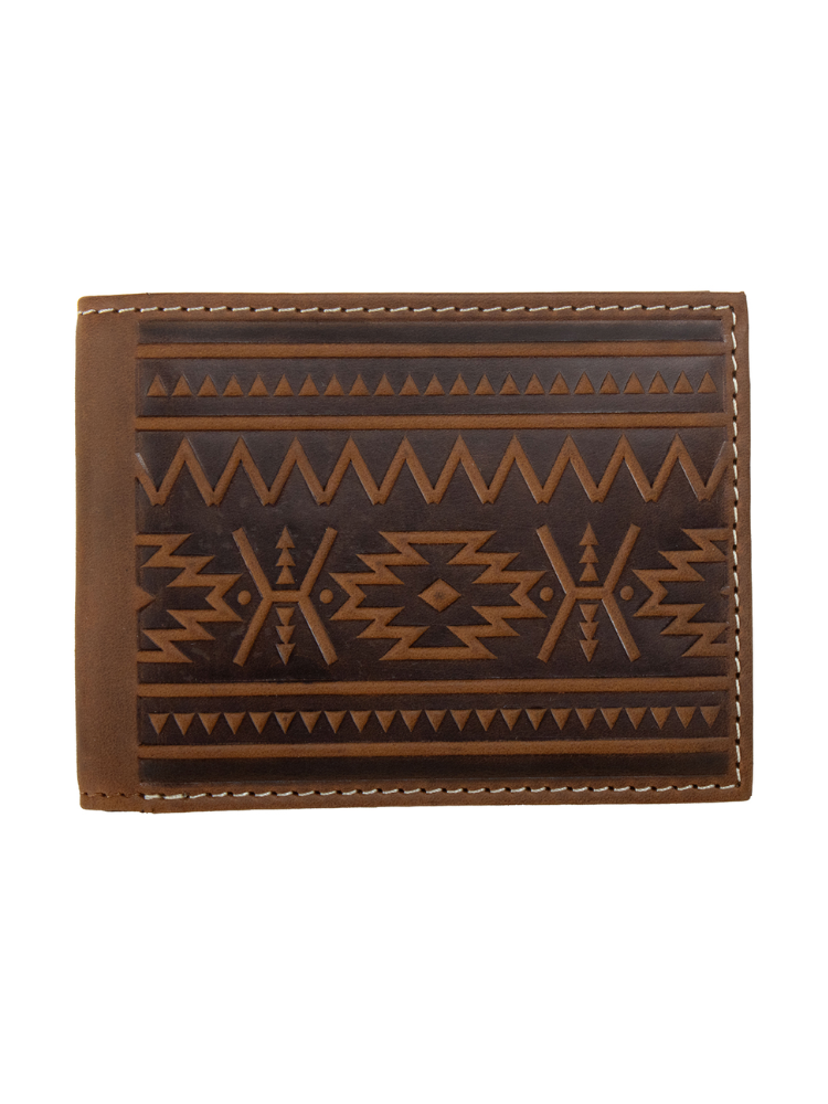 Portefeuille Bifold Southwest Embossed