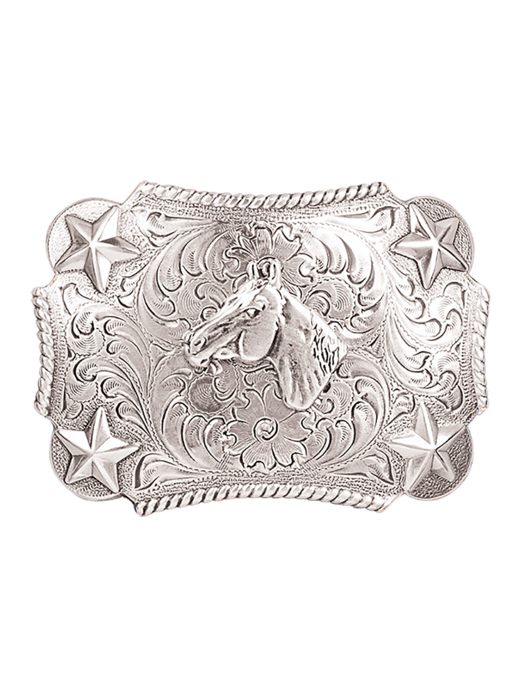Boucle de ceinture Horsehead Argenté