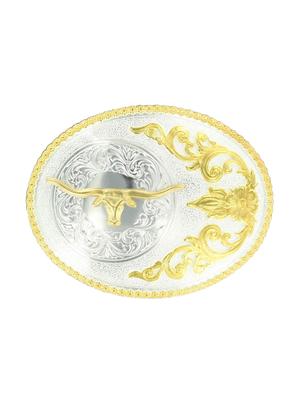 Boucle de ceinture Gold Longhorn