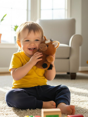 Peluche cheval Bay Nuggetz 5 po