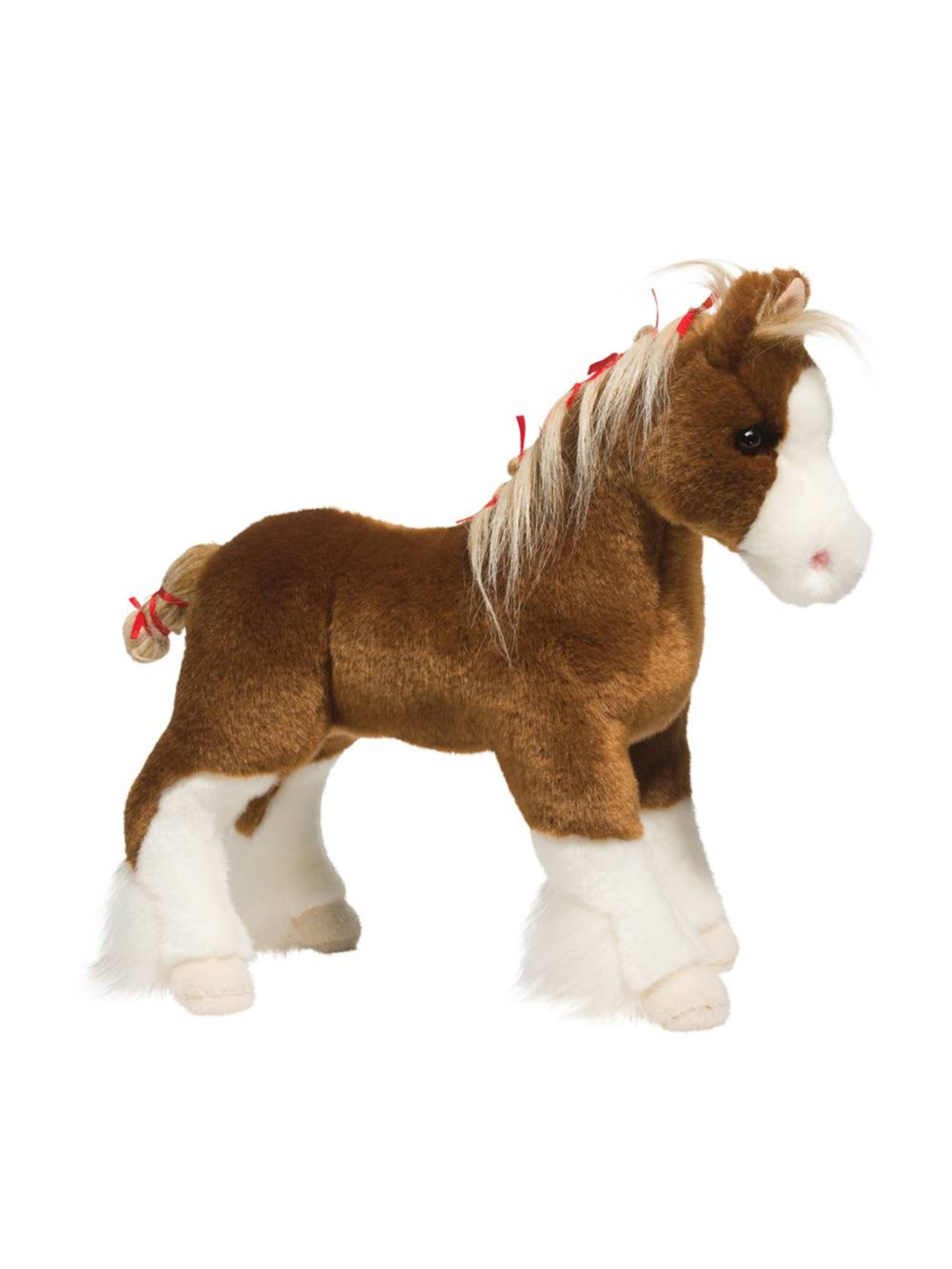 Peluche Samson le Clydesdale 11"