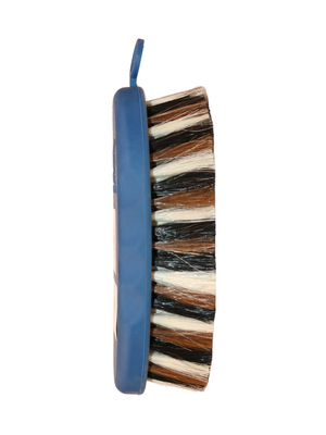 Soft brush with natural bristles. Small, non-slip surface.