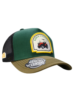 Casquette Agriculture | Tracteur rouge