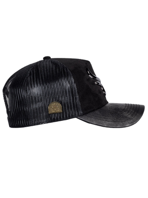 Casquette Logo Métalique Noir