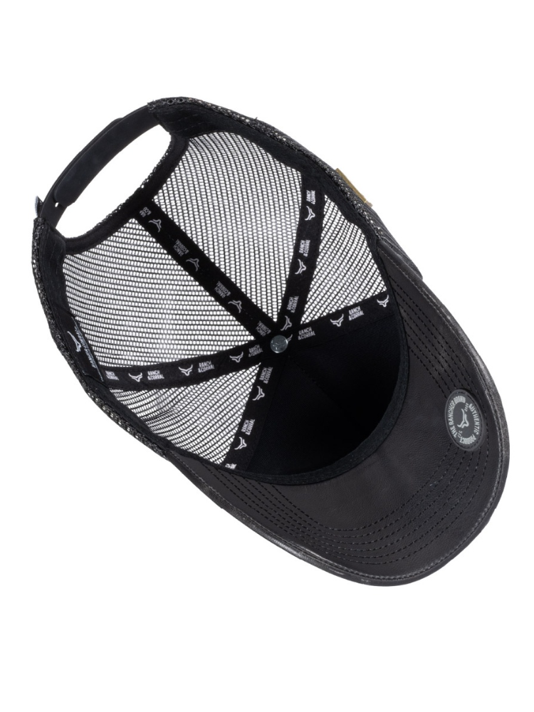 Casquette Logo Métalique Noir