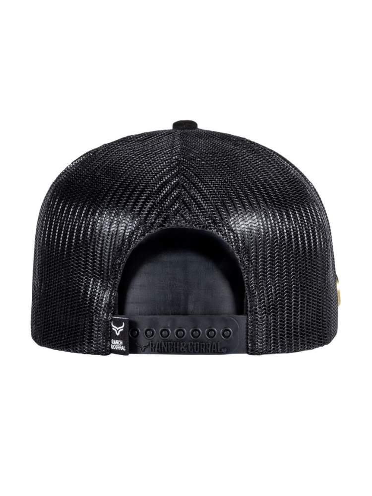 Casquette Logo Métalique Noir