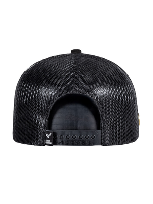 Casquette Logo Métalique Noir