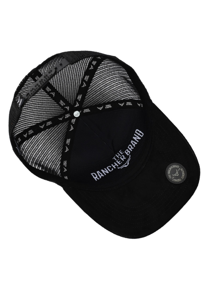 Casquette Chien Paysage Montagne Noir