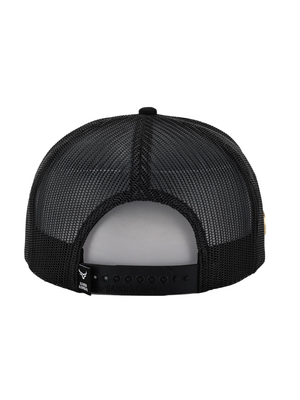 Casquette Chien Paysage Montagne Noir