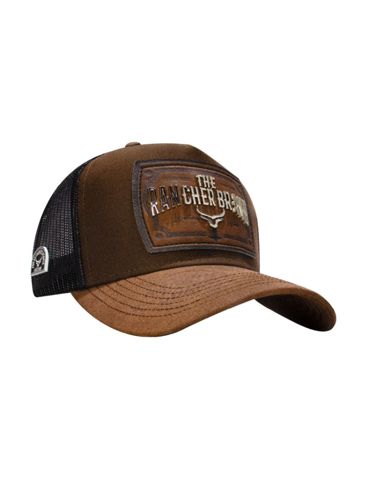 Casquette brune Patch 3D - Adulte