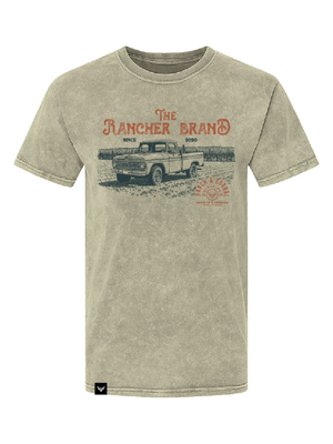Men's Green Truck T-Shirt