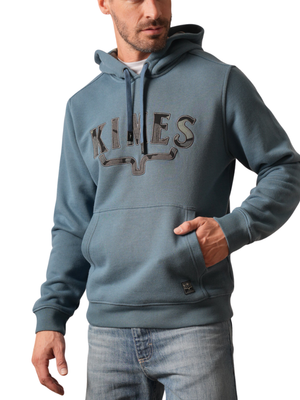 Chandail à capuchon Riddle Dark Blue - Homme