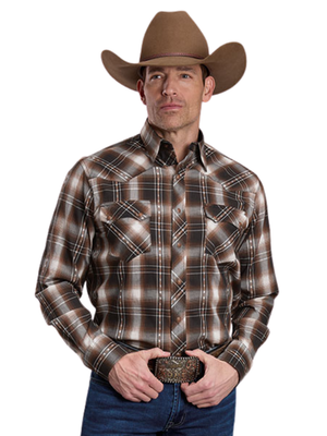 Chemise western Triple Diamond Plaid - Homme