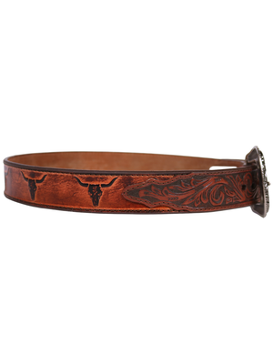 Ceinture Western Longhorn - Homme