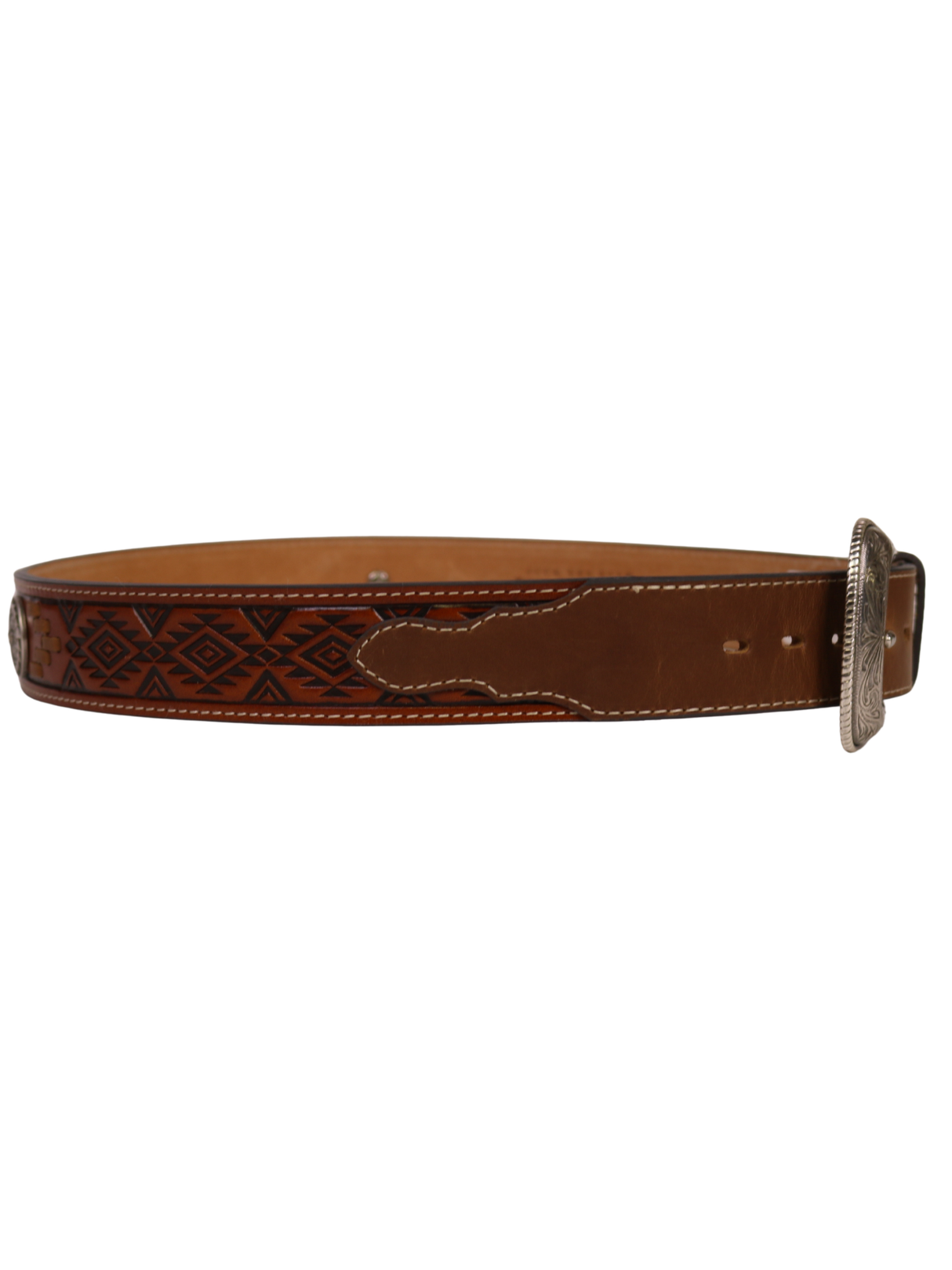 Ceinture Western Aztec Concho - Homme