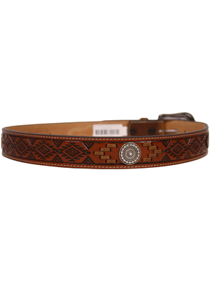 Ceinture Western Aztec Concho - Homme