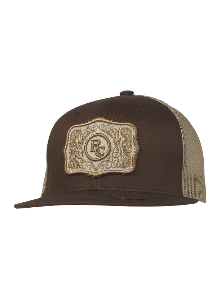 Casquette Buckle Patch Brune