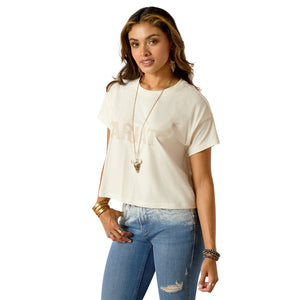 T-Shirt Wild Hat Crop - Femme