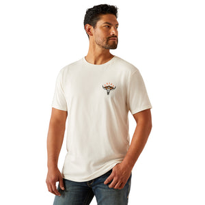 T-shirt Mexicali Antique White - Homme