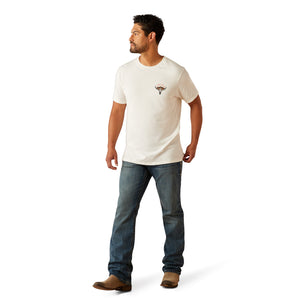 T-shirt Mexicali Antique White - Homme