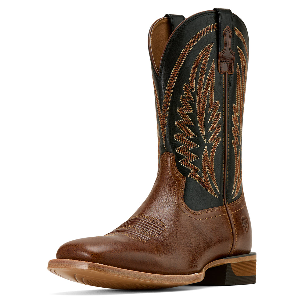 Bottes western Ariat Rambler pour homme, couleur terre/marron, pointure Bottes western Ariat Rambler pour homme, couleur terre/marron, pointure