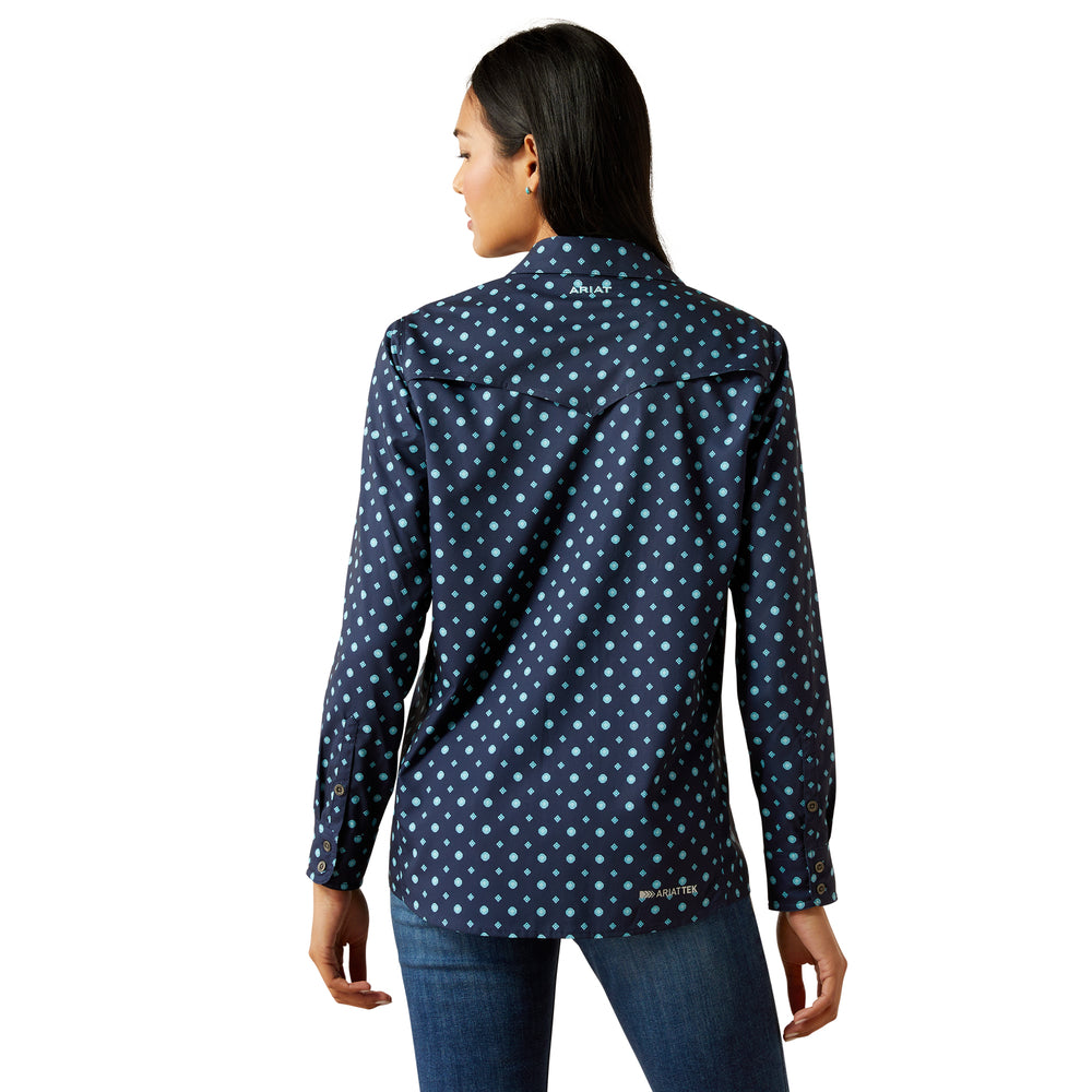 Chemise VentTek Stretch Foulard Print - Femme