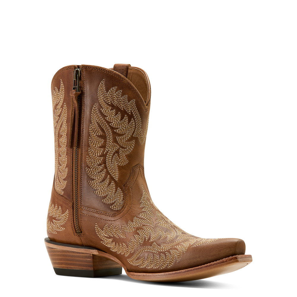 Bottines Noires à Talon Cow-Boy et Bout Pointu pour Femme Bottines Noires à Talon Cow-Boy et Bout Pointu pour Femme