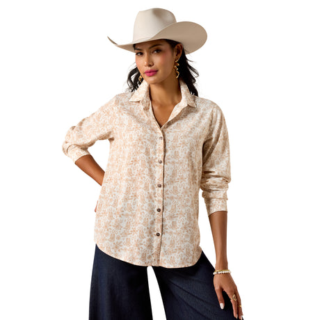 Taille S à 3XL Chemisier Western Holly - Broderie Et Strass - Style Taille S à 3XL Chemisier Western Holly - Broderie Et Strass - Style