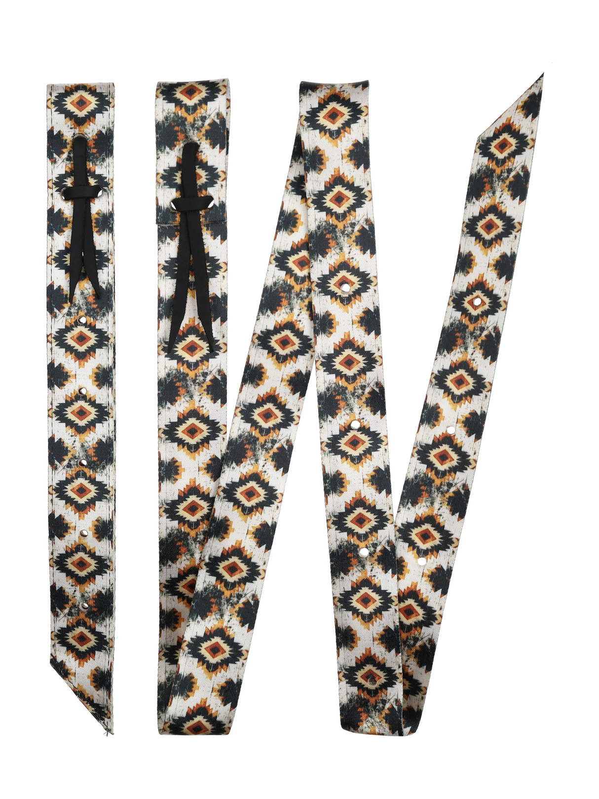 Ensemble de sanglon et contre-sanglon western Aztec Sunstone en Nylon