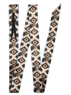 Ensemble de sanglon et contre-sanglon western Aztec Sunstone en Nylon