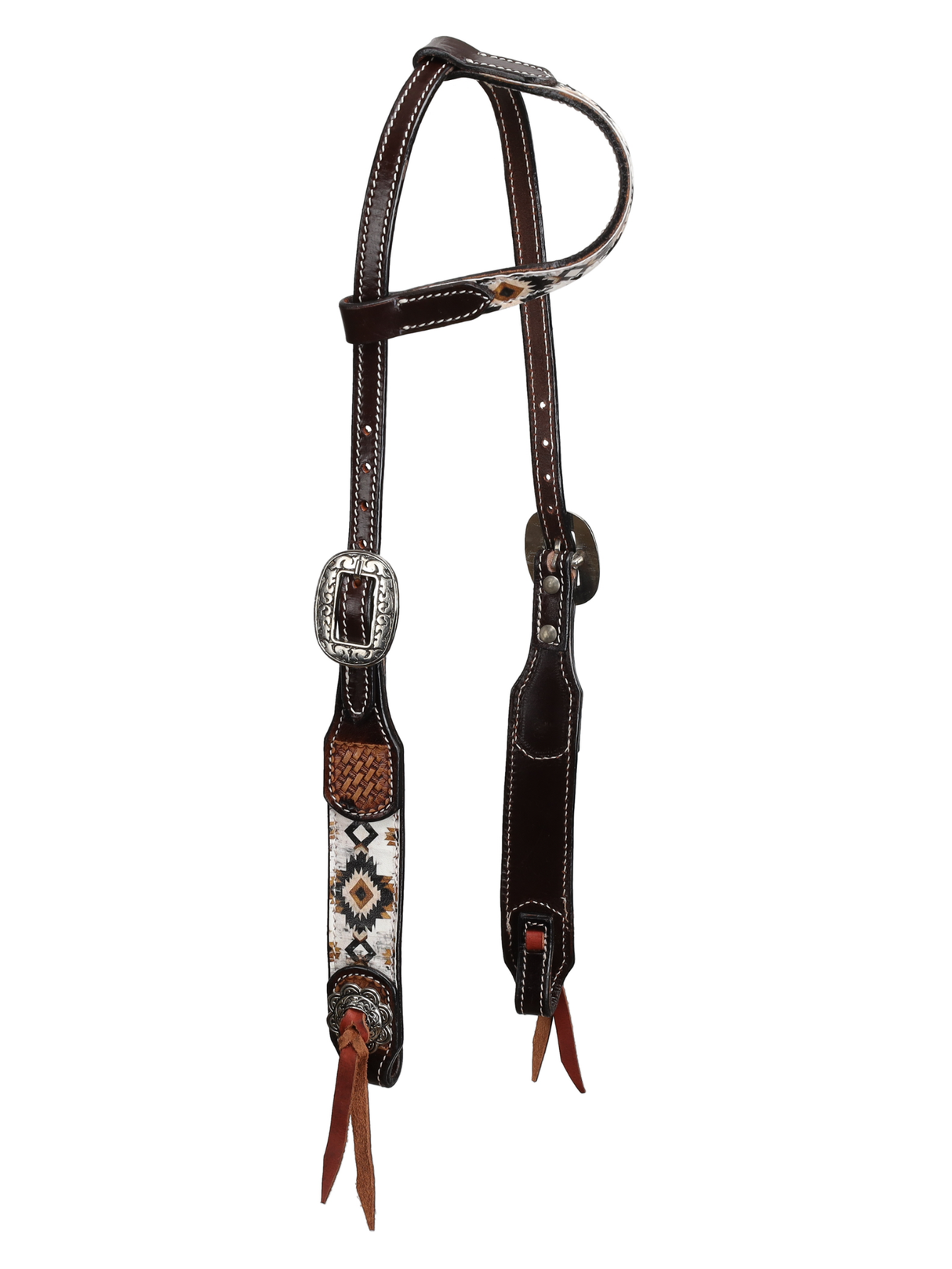 Ensemble bride à oreille et bricole western Aztec Sunstone