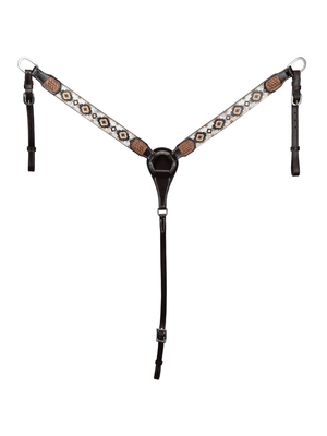 Ensemble bride à oreille et bricole western Aztec Sunstone