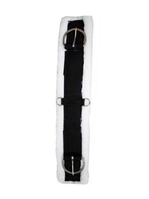 Sangle western avec doublure en molleton noir