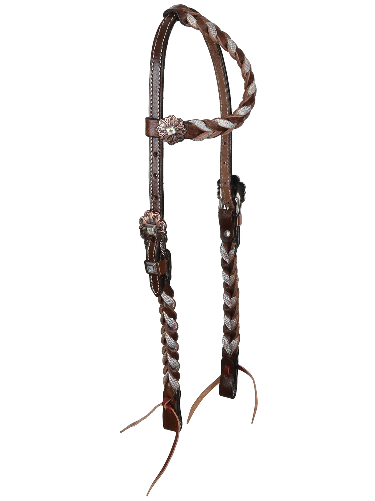 Ensemble de Bride et Bricole Western Frosted Halo