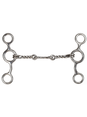 Mors Western Junior Cowhorse Twisted Wire Dogbone
