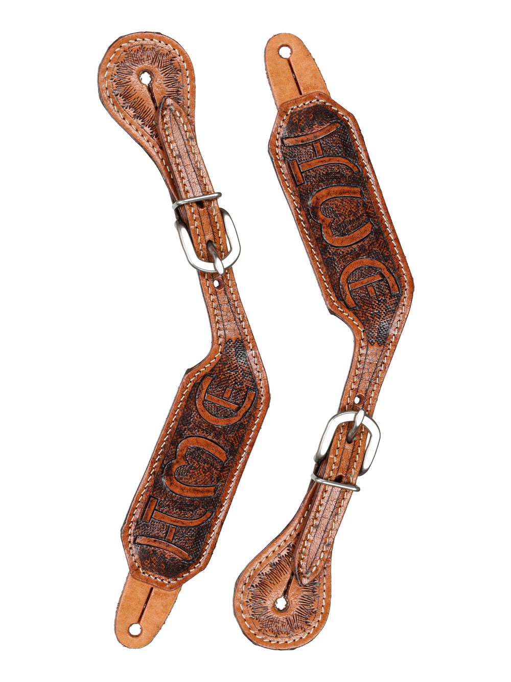 Courroies d'éperons western Brandin' Pen - Adulte